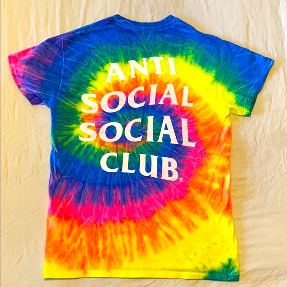 Hand dyed Anti-Social-Social Club T-Shirt